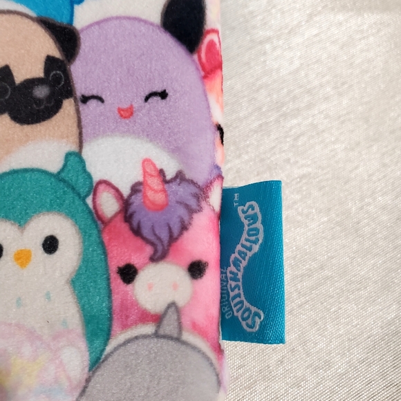 🥰NWT🥰 Squishmallows Bundle Plush Pouch with Squishmallows Bag Clip "Oha" - Picture 12 of 12